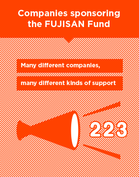 Companies sponsoring the FUJISAN Fund